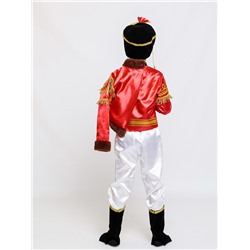 Карнавальный костюм детский «Гусар Парадный»: жакет, брюки, кивер