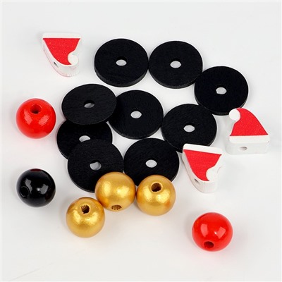 Ёлочная игрушка своими руками на новый год из бусин «Весёлое плетение», набор для творчества