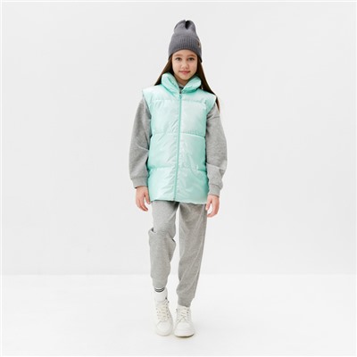 Жилет детский MINAKU, зелёный, рост 122 см