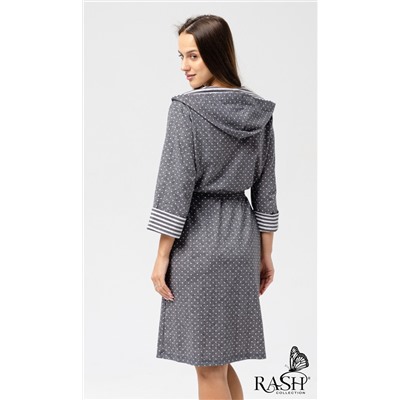 Халат "Микки" II горох