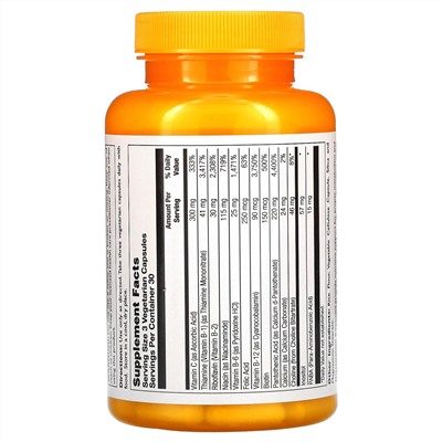 Thompson, Витаминный комплекс Stress Complex, 90 растительных капсул