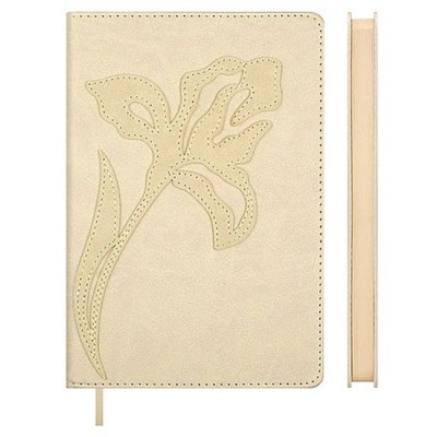 Ежедневник недатированный А5 320 стр. 70643 "БУЙВОЛ БЕЖЕВЫЙ" кожзам Феникс