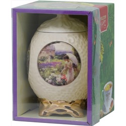 HILLTOP. Новый год. Керамика. Чайница «Яйцо» 50 гр. чайница керам.