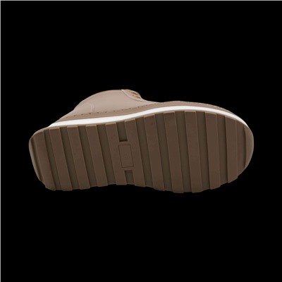 Ботинки из натуральной кожи на меху MZ0122-6 бежевые