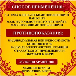 Китайская чудо мазь - Старый яд,15г.