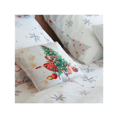 Подушка декоративная новогодняя «Этель. Балерина», 40×40 см, велюр