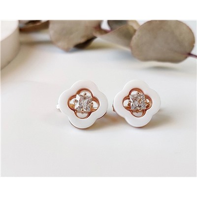 Серьги с керамикой