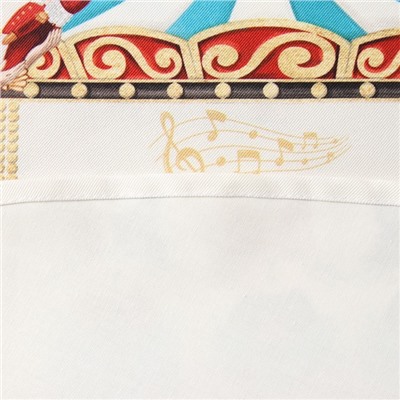 УЦЕНКА Скатерть Этель "Щелкунчик" d=220 см, 100% хл, саржа 190 г/м2