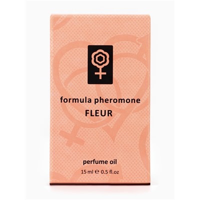Парфюмерное масло женское с феромонами Formula Pheromone Fleur, 15 мл (по мотивам Fleur Narcotique (Ex Nihilo)