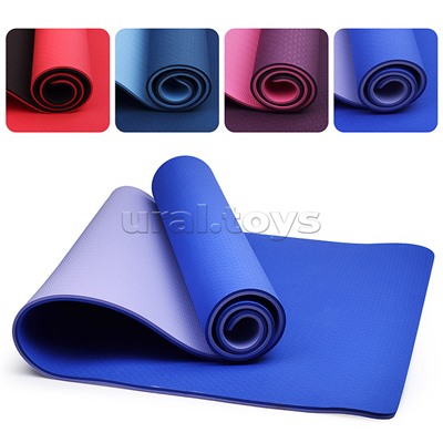 Коврик гимнастический TPE (80*183*10мм 1450г)