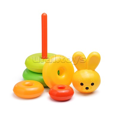 Пирамида "Зайка" 5 колец