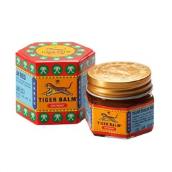523929 Tiger Balm Натуральный тигровый бальзам для тела Красный тигр / Red Ointment, 19,4 г