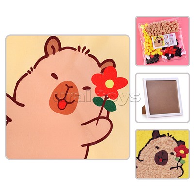 Набор творческая мастерская 22х22см "Капибара"