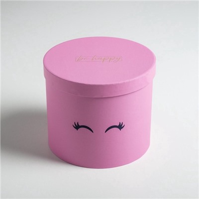 Набор коробок для цветов 5 в 1, упаковка подарочная, «Глазки», 14×14×13 см - 22×22×19.5 см