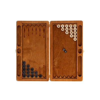 Нарды деревянные «Львиная семья», 37×20 см