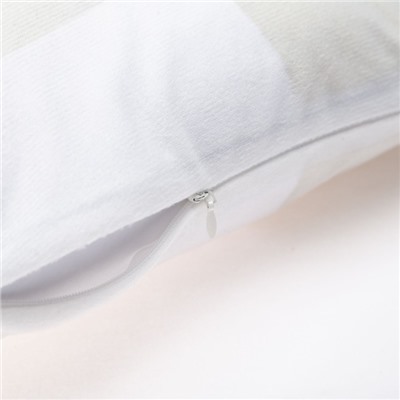 Наволочка декоративная Этель Геометрия «Абстракция» 40×40 см, велюр