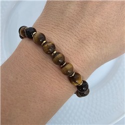 Браслет на руку из натуральных камней Тигровый глаз, 1043, арт.218.202