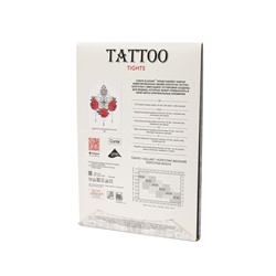 Колготки женские CONTE колготки TATTOO с рисунком Butterfly