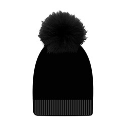 Шапка трикотажная для девочек