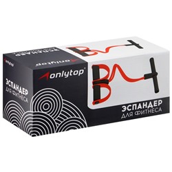Эспандер для пресса ONLYTOP, с фиксатором для ног, цвет МИКС