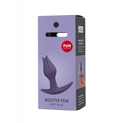 Фиоелетовый анальный стимулятор Bootie Fem - 8,5 см.