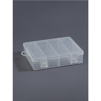 Органайзер для хранения мелочей, с подвесом, 12 ячеек, 14×12×3.3 см, прозрачный