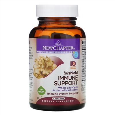 New Chapter, Lifeshield, Immune Support, 60 Vegan Capsules