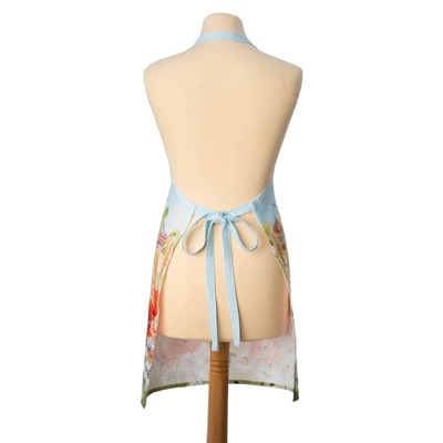 Фартук «Этель. Маки», 70×60 см, 100% хлопок, рогожка 160 г/м²