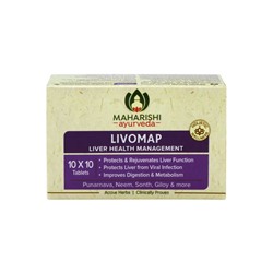 Ливомап Махариши Аюрведа (оздоровление печени) Livomap Maharishi Ayurveda 100 табл.