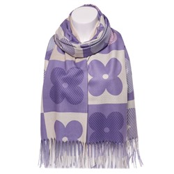 Палантин B857 Цветок