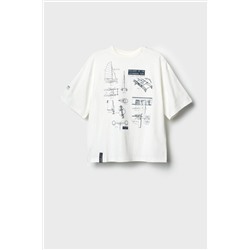 Фуфайка трикотажная для мальчиков (футболка) PLAYTODAY, 1243941