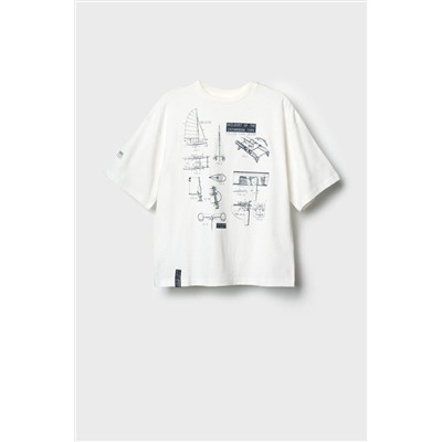 Фуфайка трикотажная для мальчиков (футболка) PLAYTODAY, 1243941