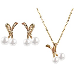 Комплект серьги и кулон