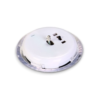 Садовая фигура - фонарь «Лотос», 28×28×9 см, для водоёмов, лиловая