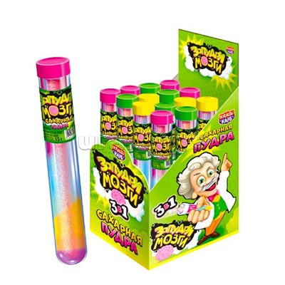 Сахарная пудра 3в1 "Запудри мозги" 15г (30шт)