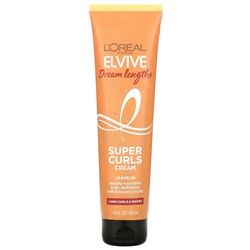 L'Oreal, Elvive, Dream Lengths, Super Curls Cream, 5.1 fl oz (150 ml)