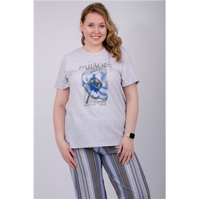 Пижама с брюками Флористика 2 НАТАЛИ, 1231977