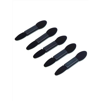 Kristaller Набор двусторонних аппликаторов для макияжа, черный, 10 шт. 28008