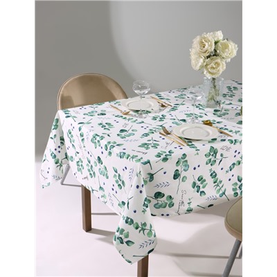 Скатерть «Доляна» Eucalyptus, 110×144 см, 100% хлопок, 164 г/м²