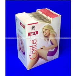 Капроновые колготки женские Conte SOLO 40 Natural