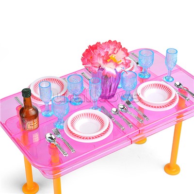 Набор мебели для кукол "Столовая" в коробке