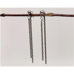 Серьги из стали