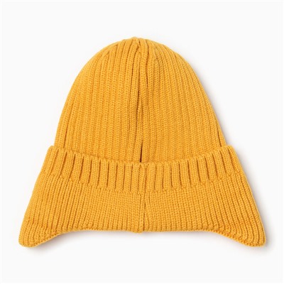 Шапка детская KAFTAN, размер 52-54, жёлтая