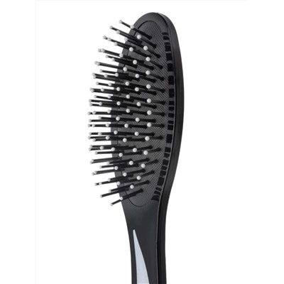 Kristaller Расчёска массажная для волос / Классик 8581, пластик, 20,8 см, черный 27930