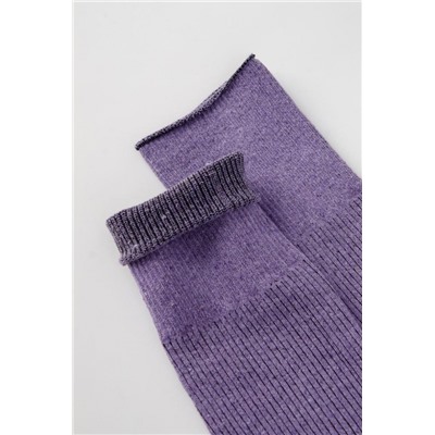 Гольфы женские Ретро (набор 2 пары) (Темно-сиреневый)