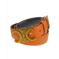 Ремень женский из искусственной кожи , цвет  оранжевый