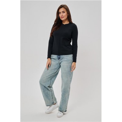 Лонгслив женский 88539 (Черный)