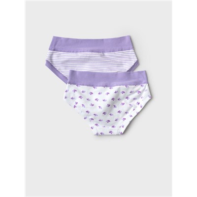 Трусы трикотажные для девочек, 2 шт в комплекте