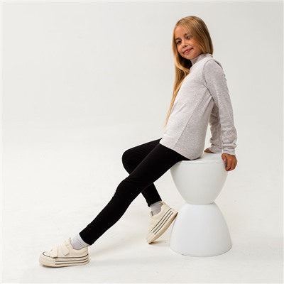 Легинсы черные для девочки