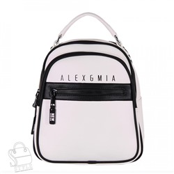 Рюкзак женский 8873CD white Alex&Mia/30